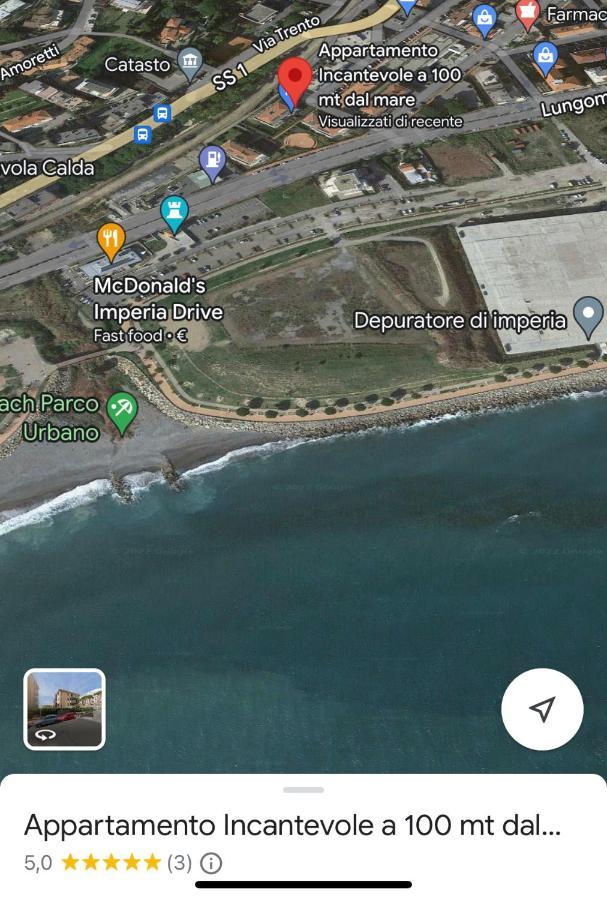 Appartamento Incantevole A 100Metri Dal Mare E Accanto Alla Pista Ciclabile Imperia Dış mekan fotoğraf
